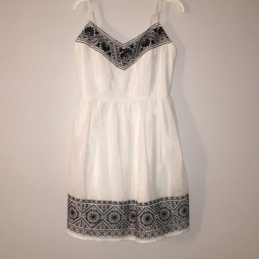 White dress